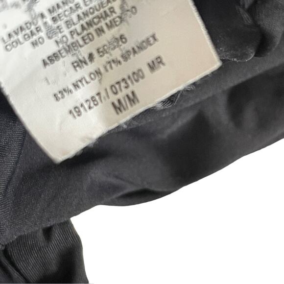 Becca Black Socialite Open-Front One-Piece Choker Swimsuit Size M - Picture 6 of 7